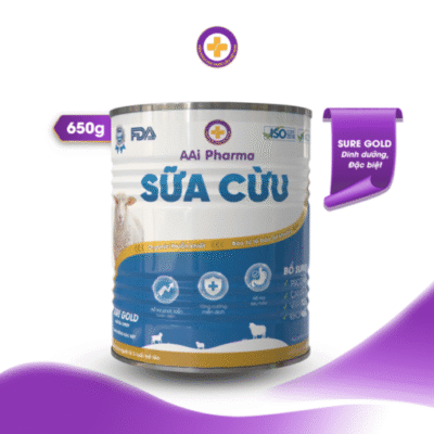 Sữa Cừu Organic Thuần Khiết Dinh Dưỡng Đặc Biệt 650g (SURE GOLD)