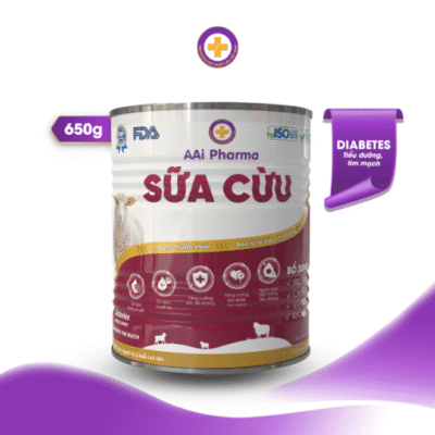 Sữa Cừu Organic Thuần Khiết Tiểu Đường, Tim Mạch 650g (DIABETES)